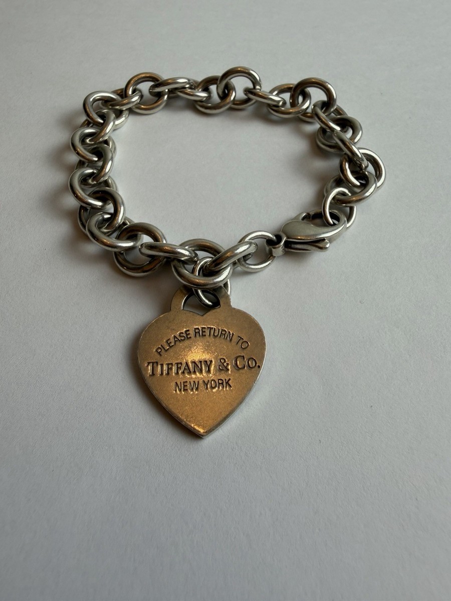 Tiffany & Co.Return to Tiffany Large Heart Charm Tag Bracelet