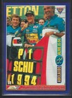 VINTAGE FUTERA 1995 AUSTRALIAN GRAND PRIX - MICHAEL SCHUMACHER BENETTON CARD