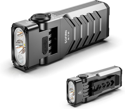 sofirn ST2 Multi-Light Rechargeable Flashlight, 3000 Lumens White Light with 660