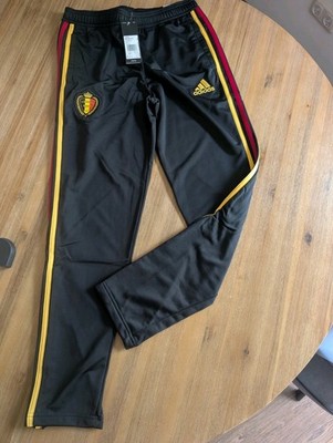 neu Adidas Trainingshose Track Pants Black Belgien Fußball Kids Gr. 164 Belgium