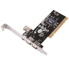 PCI To 4 Ports 4/6 Pin 1394 Firewire IEEE DV HDV Video Capture Card