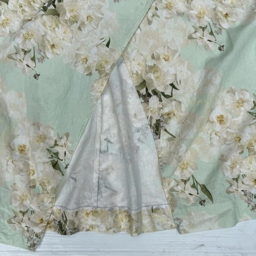 Sheike Women's Size 14 CeCe Blossom Linen Dress One Shoulder Midi Length Floral - Bild 5 von 10