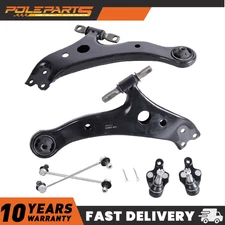 Set(6) Front Lower Control Arms &Ball Joints For Lexus ES300 RX400h Toyota Camry