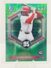 2026 Bowman Scouts Top 100 Cam Collier Green Refractor /99 Reds BTP-95