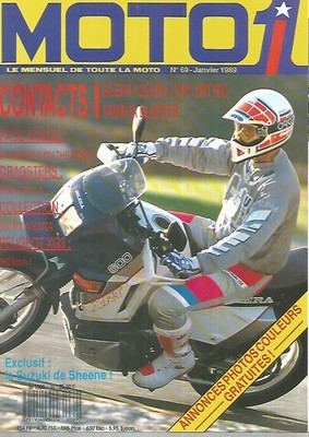 MOTORRAD 1 Nr. 69 Gilera 125 MX1-XR1-XRT600 / YAM BLASTER / PEUGEOT XG3 / AGUSTA 350 MV