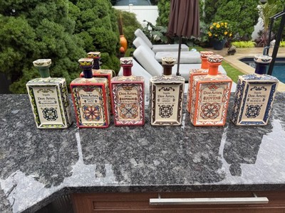 Decorative Dos Artes Tequila Decanters -Empty