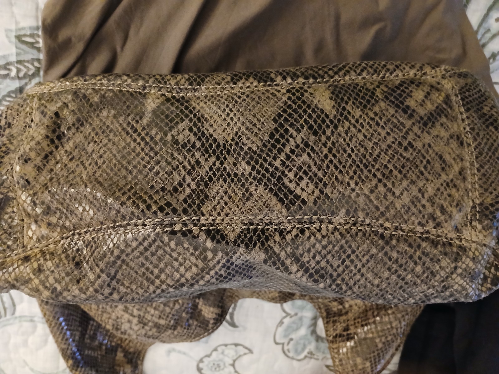 Michael Kors Fulton Python Tote - image 2