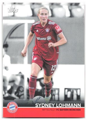 Sydney Lohmann 2021-22 Topps FC Bayern München Team Set BCW-SL FC Bayern Munchen