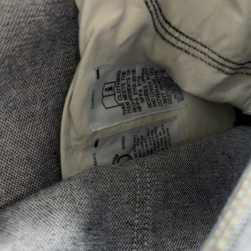 Wrangler FR Jeans Men 40x30 Blue Flame Fire Resistant Denim Workwear Cat 2 - Picture 18 of 19
