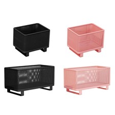 Küchenaufbewahrungskorb, Zwiebel- und Kartoffelkorb aus Eisen für Obst,