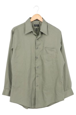 ARROW Business Hemd Herren 50/L Grün Baumwolle Langarm