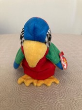 TY Beanie Babies Jabber The Parrot with Tag