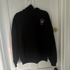 Jerzees Nublend Men's Black Hoodie XL Afton Central School Class of 08 Knights