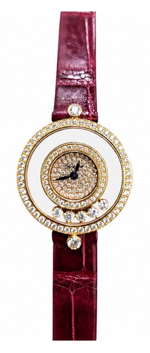 Chopard Happy Diamonds 25.8mm 4527 18K Rose Gold Women's Watch