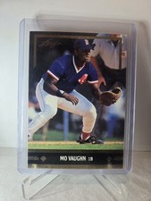 1991 Leaf - Mo Vaughn (RC) Leaf Gold Rookies #BC7 Boston Red Sox - 5c
