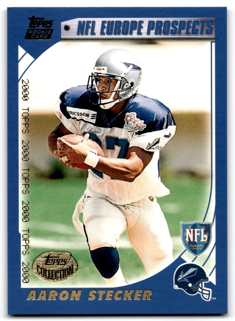 2000 Topps Collection Aaron Stecker Scottish Claymores #357