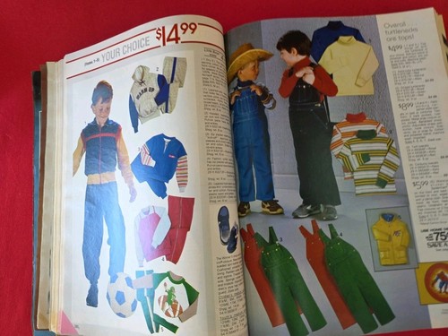 Vtg 1984 SEARS Catalog Fall Winter Fashion Home Decor Advertising Unique Gift - Foto 5 di 11
