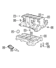Genuine Mopar Engine Block Heater Cord 4609113AA