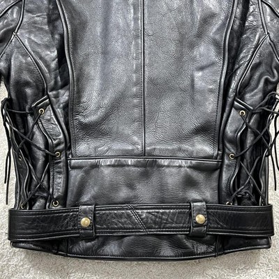Vanson Model E Double Riders Leather Jacket size 40 | eBay
