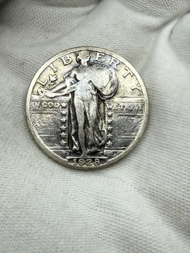 1928-S STANDING LIBERTY SILVER QUARTER Q12