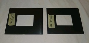 1x Devere 6x7Negative Masks Frame Id 49x68mmOD120X45MM FITS 4X5/8X10 NEG CARRIER