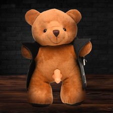Master Series Flasher Exhibitionist Teddy Bear Plush Adult Fetish Novelty Gift