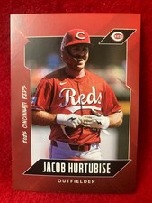 Jacob Hurtubise 2025 Kahn's Card Cincinnati Reds SGA (not Topps) Team Issued