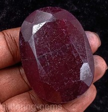 342.00 Ct Natural Red Ruby   Oval Shape Huge IGL Certified Loose Gemstone 5DDT