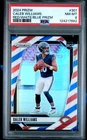 2024 PANINI PRIZM RED/WHITE/BLUE PRIZM #301 CALEB WILLIAMS ROOKIE RC PSA 8