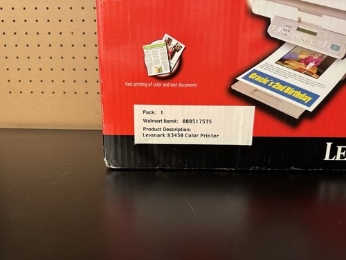 New Old Stock/In Sealed Box Lexmark X3430 Photo, Copy, Print, Scan - Picture 2 of 6