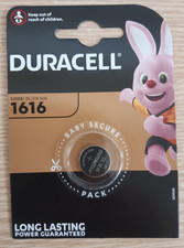 Image of Duracell CR1616 3V Lithium Coin Cell Battery DL1616 1616 BR1616 ECR1616