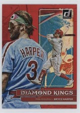 2022 Panini Donruss Diamond Kings Holo Red Bryce Harper #17 6x9