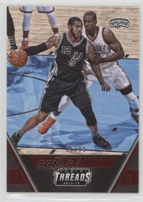2015-16 Panini Threads Century Proof Red 16/99 LaMarcus Aldridge #84 0a1