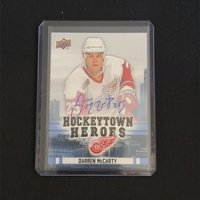 2025-26 Red Wings Centennial #HH-28 Darren McCarty Hockeytown Heroes Auto