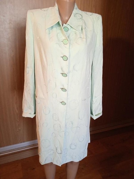 Women Jaeger Trench Coat Multicolor 50 / 4XL / 58