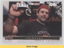 2020 Upper Deck SP Signature Edition Legends UD Canvas Chris Phillips READ kr0