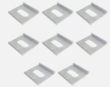 8 Pcs Reitnouer J-Plate Aluminum Extruded Tie-Down 6700 Lbs WLL