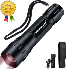 Flashlight Infrared 850Nm Light LED Rechargeable Mini for Night Vision