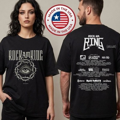 Rock am Ring 2026 Festival Merchandise Eye Line Up 2026 June 5 7 T-Shirt