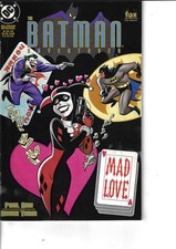 Batman Adventures Mad Love 1 Joker Harley Quinn Fine- 1994 Double Size