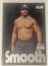 2025 Upper Deck Metal AEW Wrestling Anthony Bowens Smooth Insert Card #SM-20