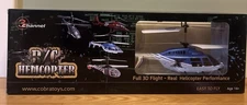 New Vintage R-C HELICOPTER Cobra 3 Channel Mid Size Ranger Unopened Box Full 3D