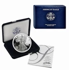 2007 W US Mint Proof American 1oz Silver Eagle .999 Bullion Coin w/ Box COA