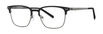 Jhane Barnes Modal Eyeglasses Eye Glasses Black Authentic New 50mm Men
