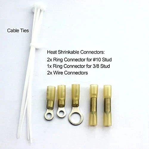 Electric Fuel Pump Relay Kit Fuel Pump Wiring Harness Bypass 40 AMP Waterproof - Image 4 of 4