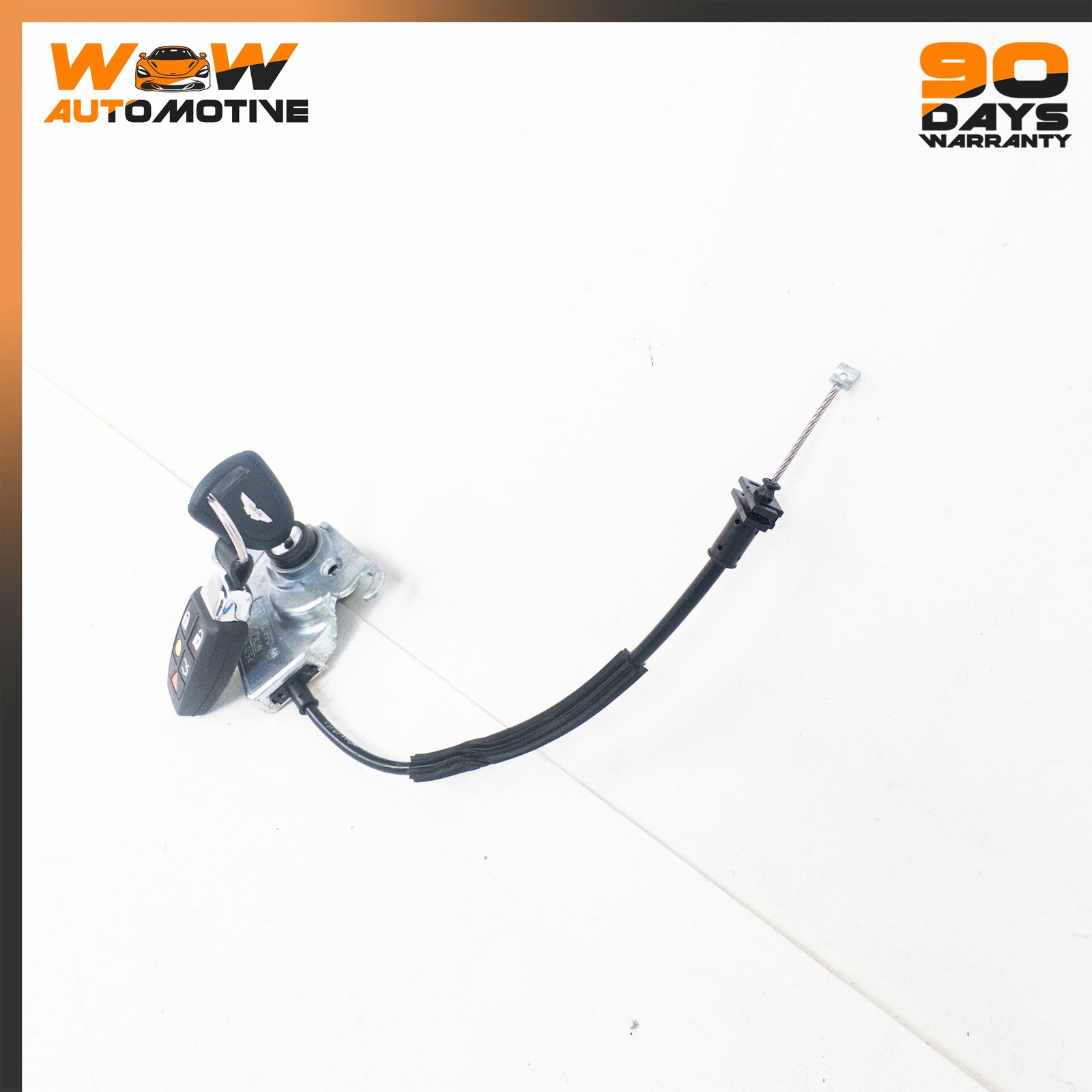 06-16 ASTON MARTIN V8 VANTAGE RIGHT DOOR LOCK CYLINDER KEY SMART ENTRY REMOTE OE