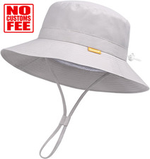 Baby Toddler Sun Hat,Boy Girl Summer UPF 50 Foldable Beach Bucket Hat,Sun Hat f