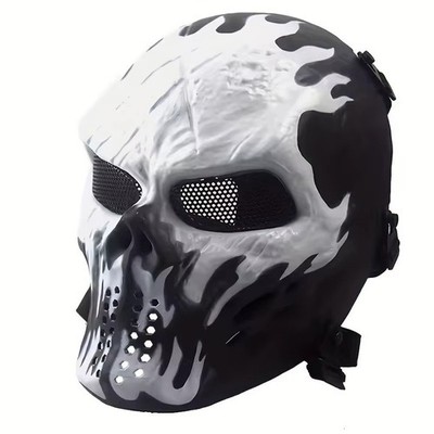 Halloween Schädelmaske Skelett Krieger Cosplay Horror Party Maske