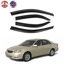4x For Toyota Camry 4 Door Sedan 2002-2006 Window Visors Rain Guards Deflector 4x For Toyota Camry 4 Door Sedan 2002-2006 Window Visors Rain Guards Deflector