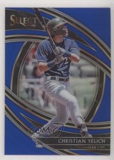 2020 Panini Select Premier Blue Prizm 39/149 Christian Yelich #181 2r8